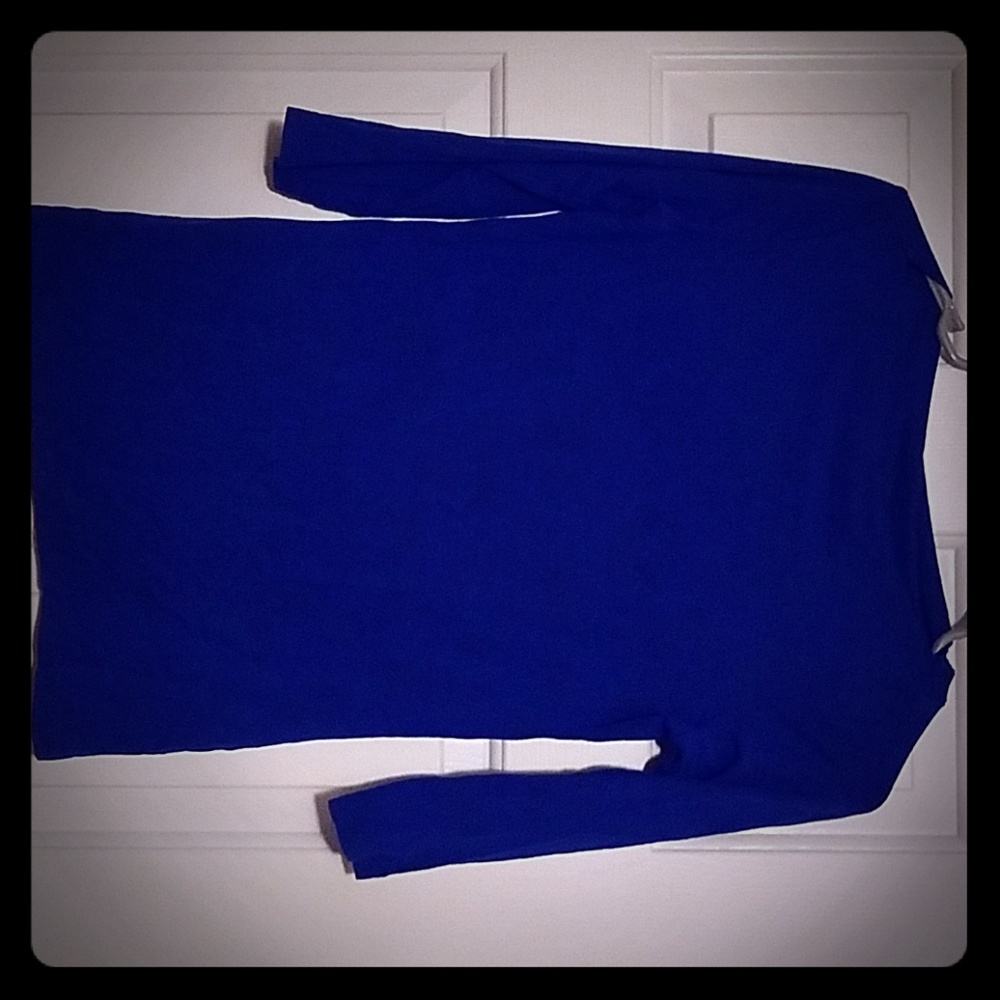 3/4 sleeve boat neck top